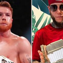 "Cerrá el or...", Alex Caniggia cruzó a Canelo en redes y lo insultó para defender a Messi