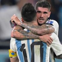 Sin querer, Messi le rompió el corazón a De Paul