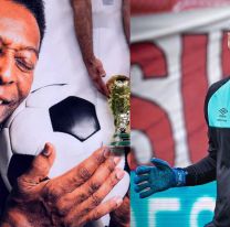 La curiosa historia que une al arquero de Atlético Tucumán con Pelé