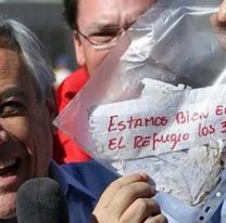 "Me va a faltar vida para agradecerle", los mineros de Chile despiden a Piñera