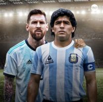 La FIFA juntó a Maradona y Messi en una jugada que hasta parece reaL